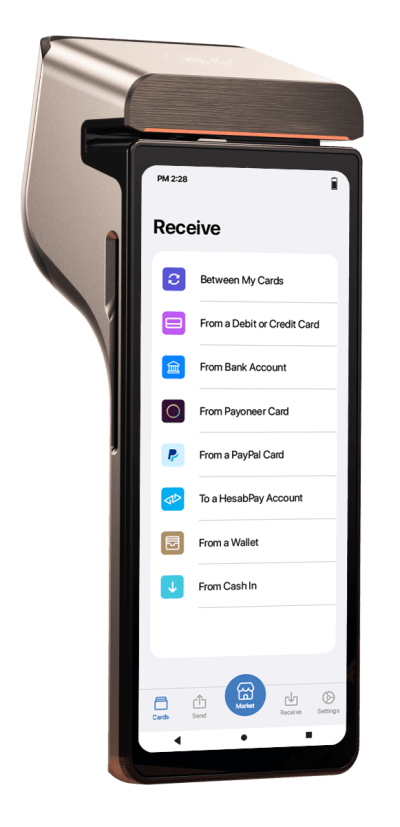 Sunmi Receive Device