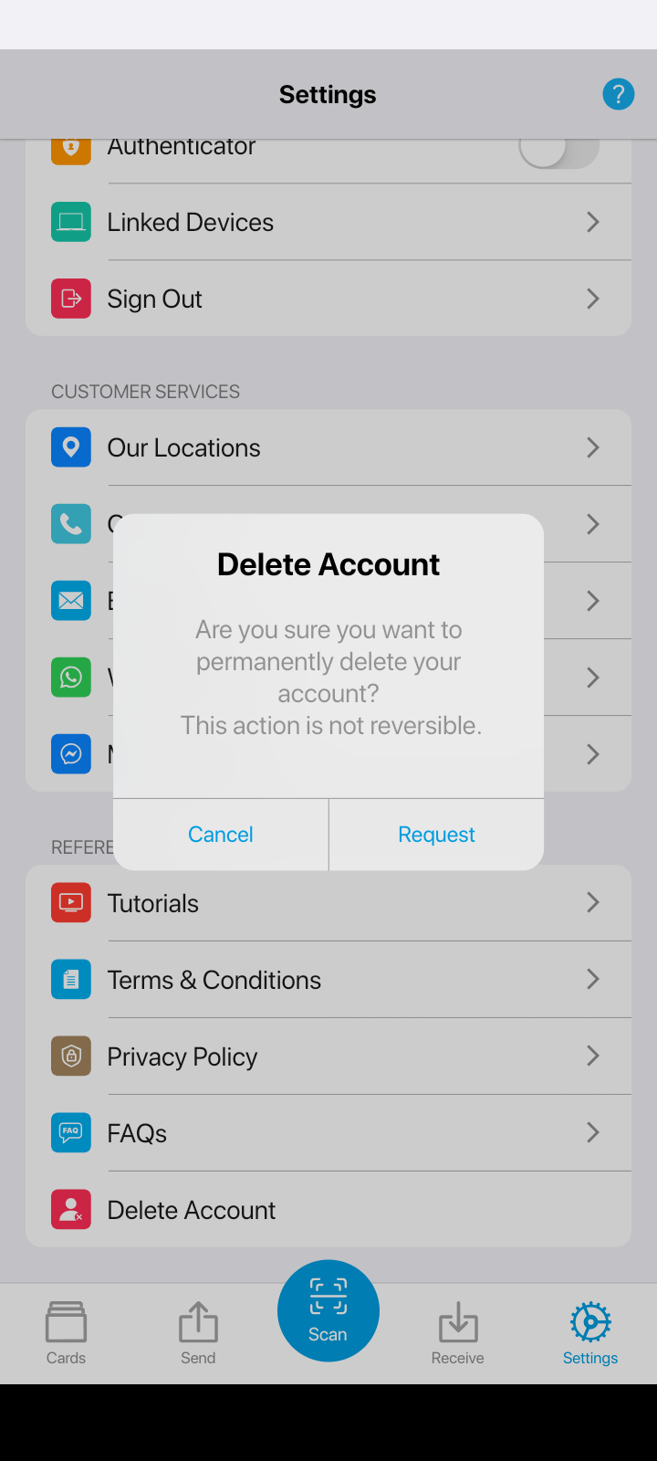 How To Delete Account 187 HesabPay